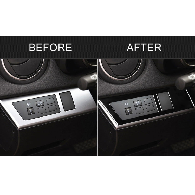 For Mazda 3 Axela 2010-2013 Car Headlight Switch Panel Decorative Sticker, Left Drive, Headlight Switch Panel, Left Drive