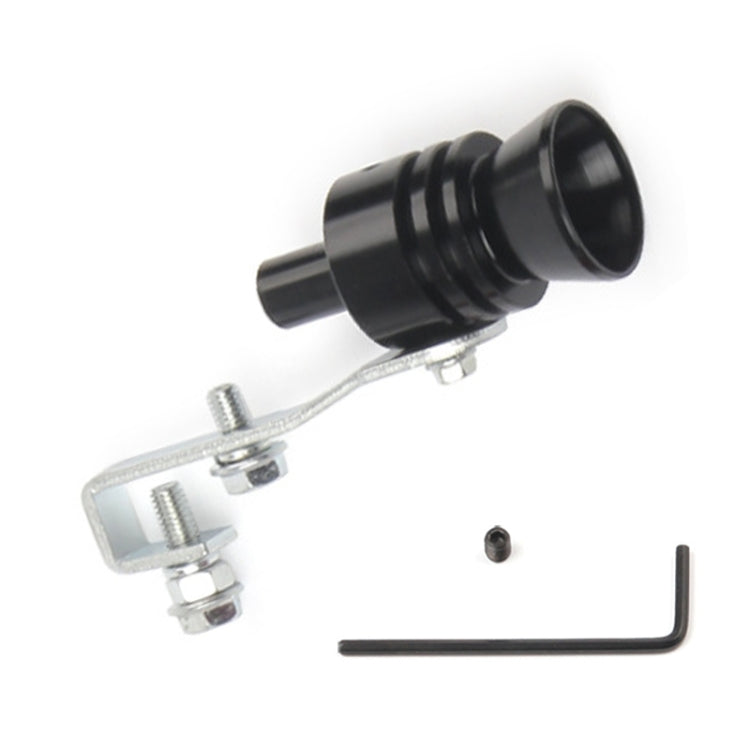 Universal Aluminum Turbo Sound Exhaust Muffler Pipe Whistle Car / Motorcycle Simulator Whistler, Size: L, Outside Diameter: 30mm, Size: L (Black), Size: L (Gold), Size: L (Blue), Size: L (Red), Size: L (Silver)