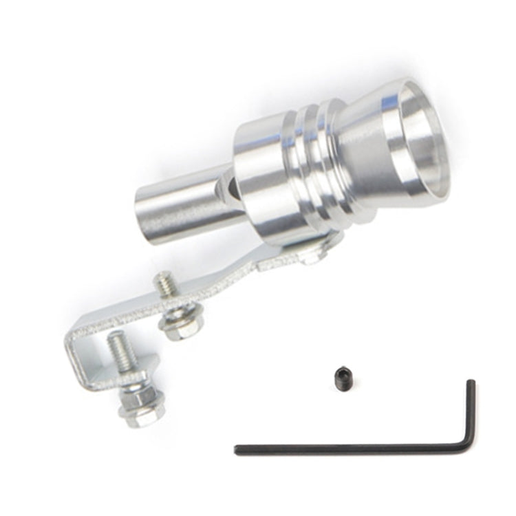 Universal Aluminum Turbo Sound Exhaust Muffler Pipe Whistle Car / Motorcycle Simulator Whistler, Size: XL, Outside Diameter: 35mm, Size: XL (Silver), Size: XL (Black), Size: XL (Gold), Size: XL (Blue), Size: XL (Red)