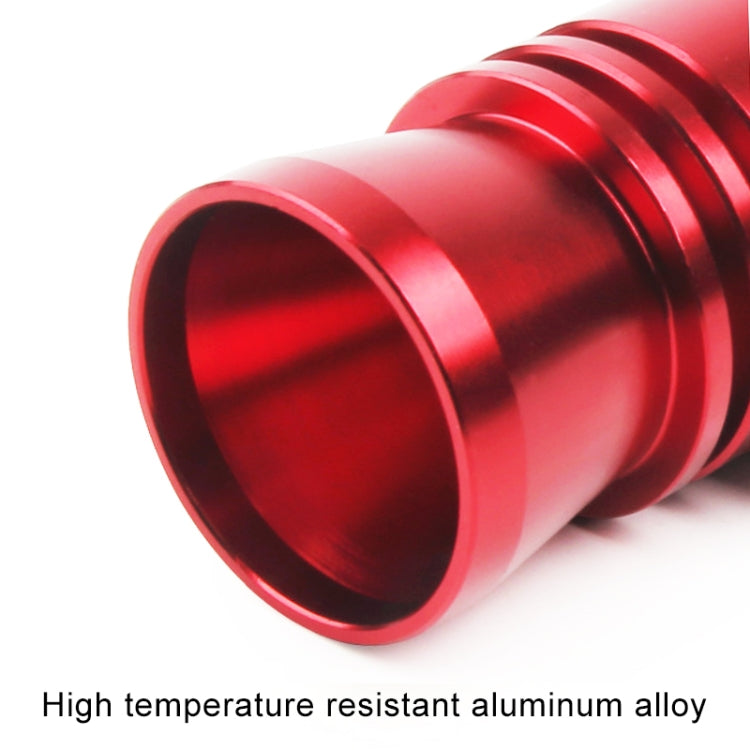 Universal Aluminum Turbo Sound Exhaust Muffler Pipe Whistle Car / Motorcycle Simulator Whistler, Size: XL, Outside Diameter: 35mm, Size: XL (Silver), Size: XL (Black), Size: XL (Gold), Size: XL (Blue), Size: XL (Red)