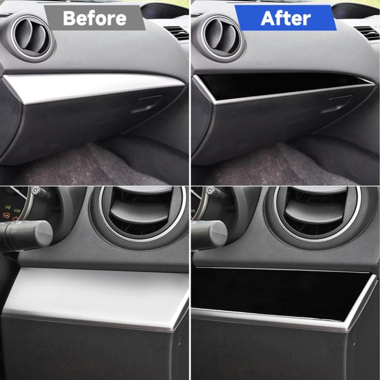 For Mazda 3 Axela 2010-2013 2 in 1 Car Both sides of Instrument Set Decorative Sticker, Right Drive, 2 in 1 Both sides of Instrument Set, Right Drive
