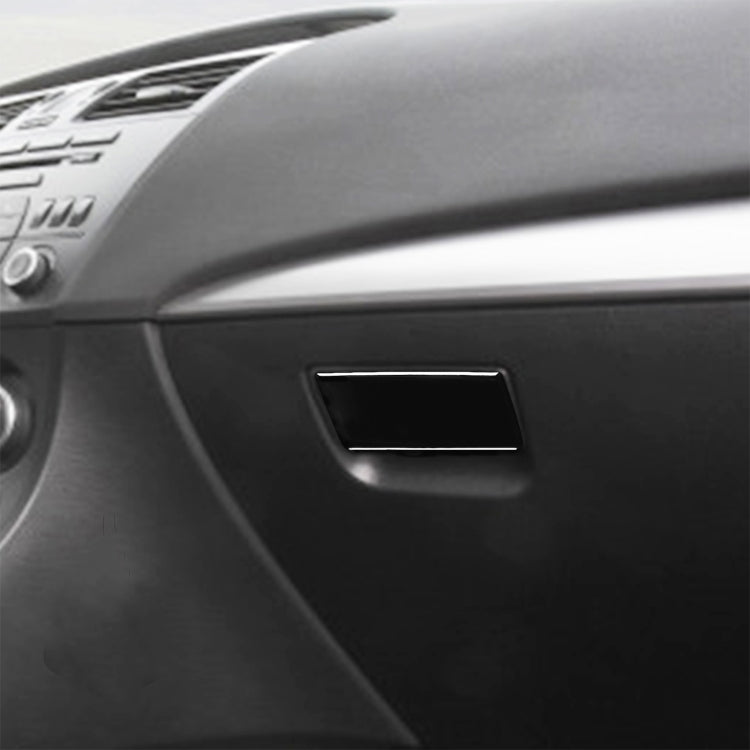 For Mazda 3 Axela 2010-2013 Car Glove Box Handle Decorative Sticker, Left Drive, Glove Box Handle, Left Drive