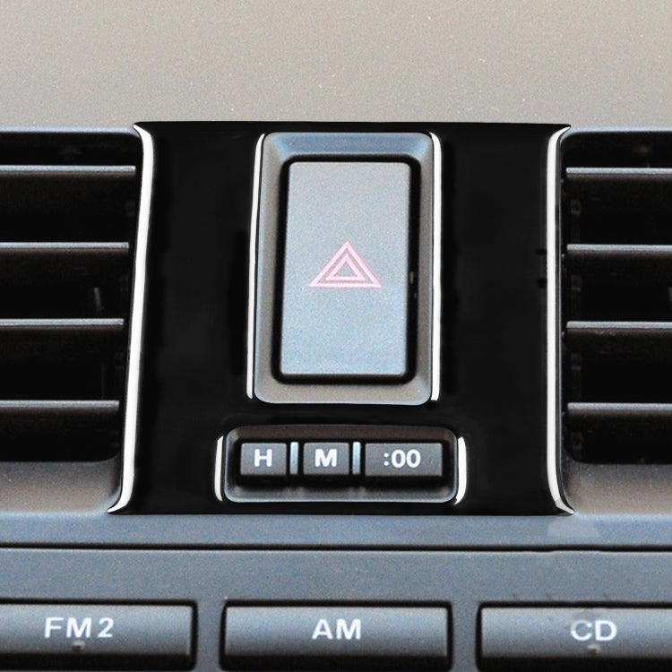 For Mazda 3 Axela 2010-2013 Car Emergency Light Switch B Decorative Sticker, Left and Right Drive Universal, Emergency Light Switch B