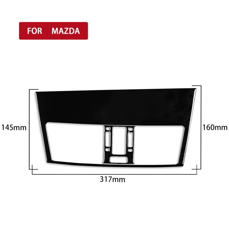 For Mazda 3 Axela 2010-2013 2 in 1 Car Central Vent Set A Decorative Sticker, Right Drive, Central Vent Set A, Right Drive