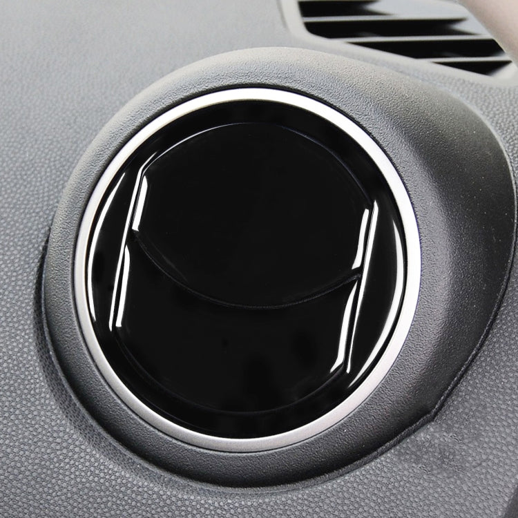 For Mazda 3 Axela 2010-2013 Car AC Air Outlet Decorative Sticker, Left and Right Drive Universal, AC Air Outlet