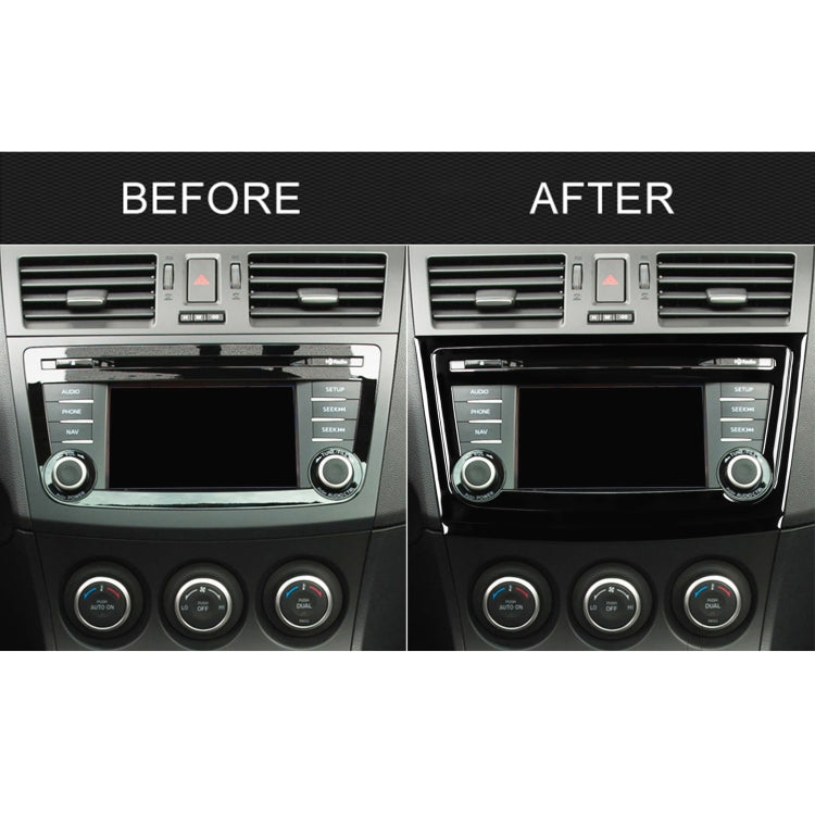 For Mazda 3 Axela 2010-2013 Car Navigation Panel Decorative Sticker, Left and Right Drive Universal, Navigation Panel