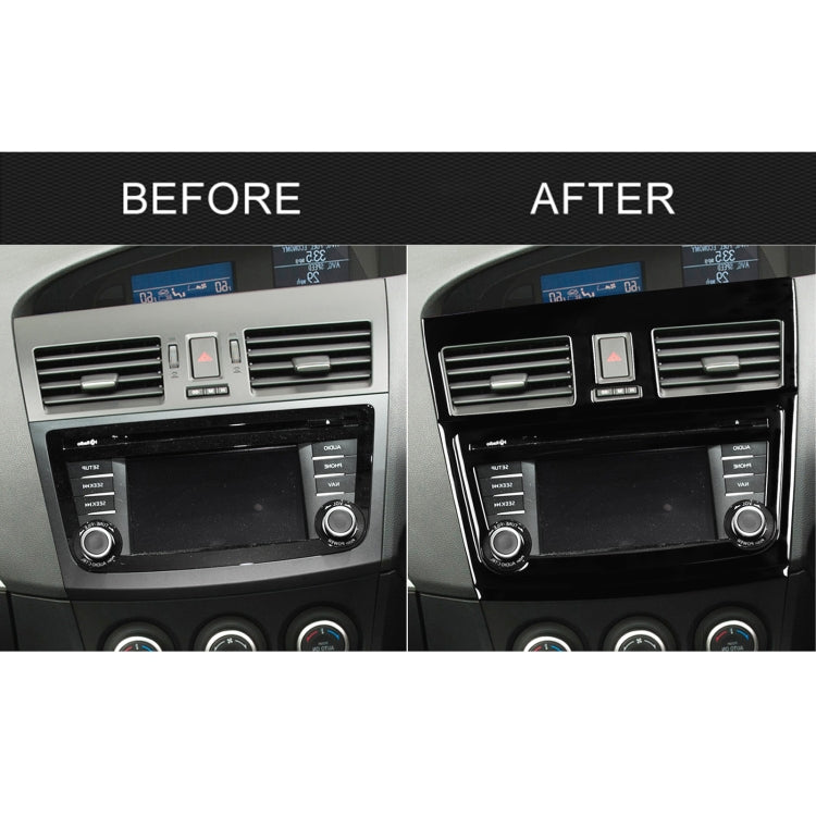 For Mazda 3 Axela 2010-2013 5 in 1 Car Central Control Navigation Set B Decorative Sticker, Right Drive, Central Control Navigation Set B, Right Drive