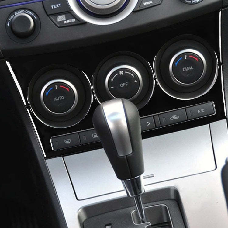For Mazda 3 Axela 2010-2013 Car AC Button A Decorative Sticker, Left and Right Drive Universal, AC Button A