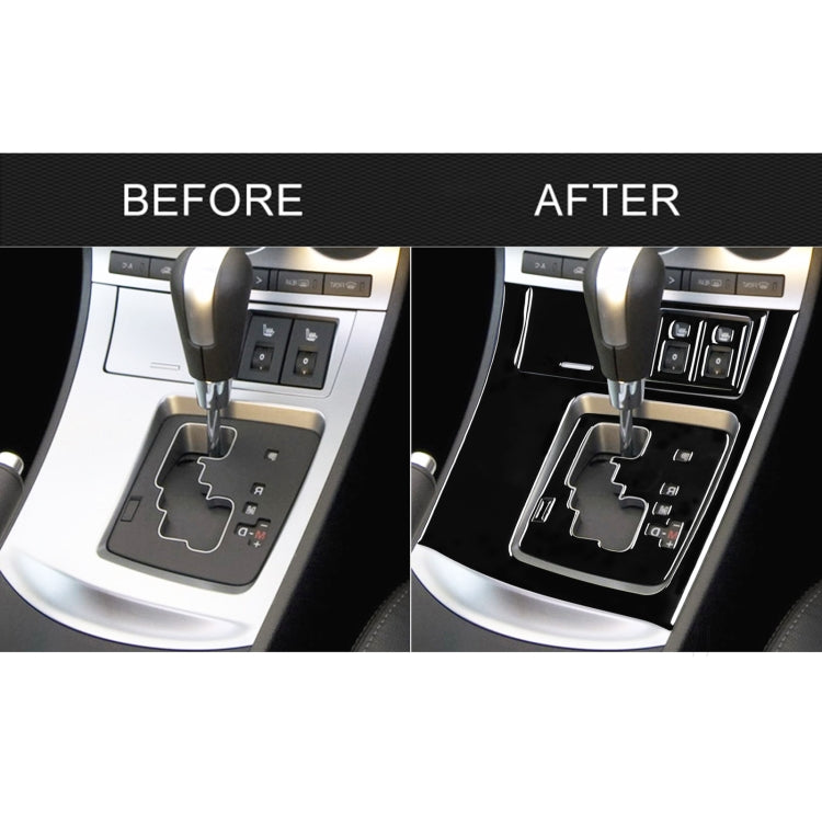 For Mazda 3 Axela 2010-2013 6 in 1 Car AC Gear Panel Set A Decorative Sticker, Right Drive, AC Gear Panel Set A, Right Drive