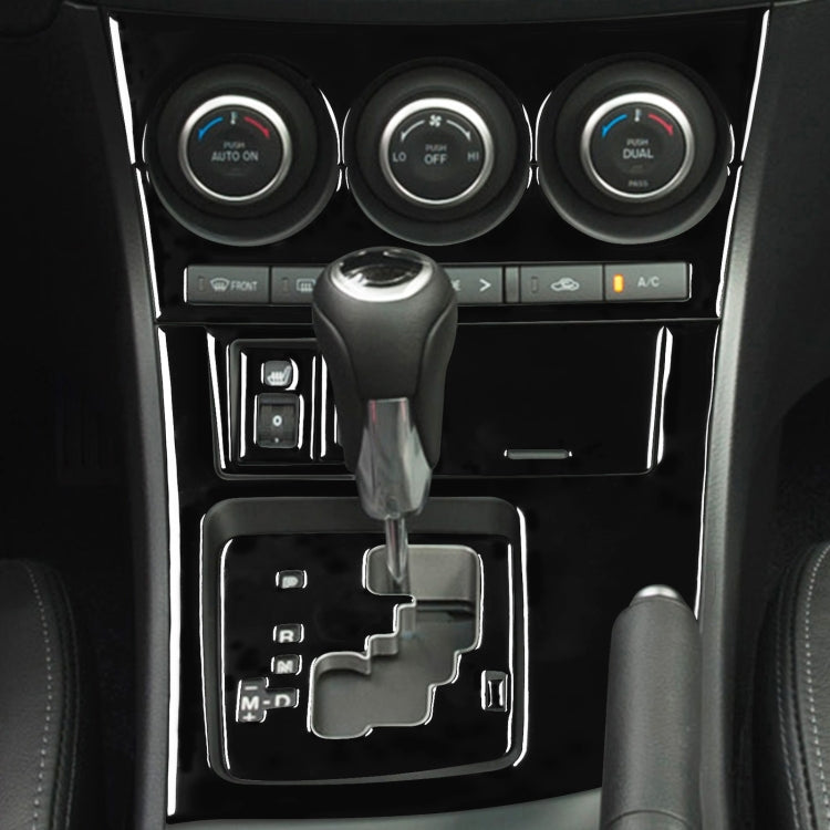 For Mazda 3 Axela 2010-2013 9 in 1 Car AC Gear Panel Set C Decorative Sticker, Left Drive, AC Gear Panel Set C, Left Drive
