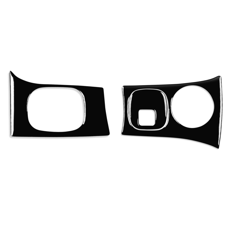 For Chevrolet Corvette C5 1998-2004 Car Key Panel + Headlight Switch Decorative Sticker, Left Drive, Key Panel + Headlight Switch