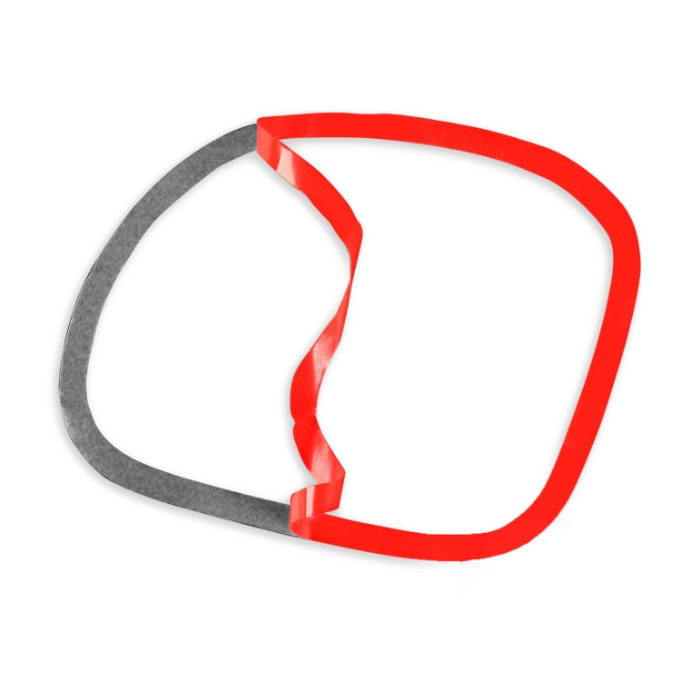 For Chevrolet Corvette C5 1998-2004 Car Copilot Air Outlet Ring Decorative Sticker, Left Drive, Copilot Air Outlet Ring