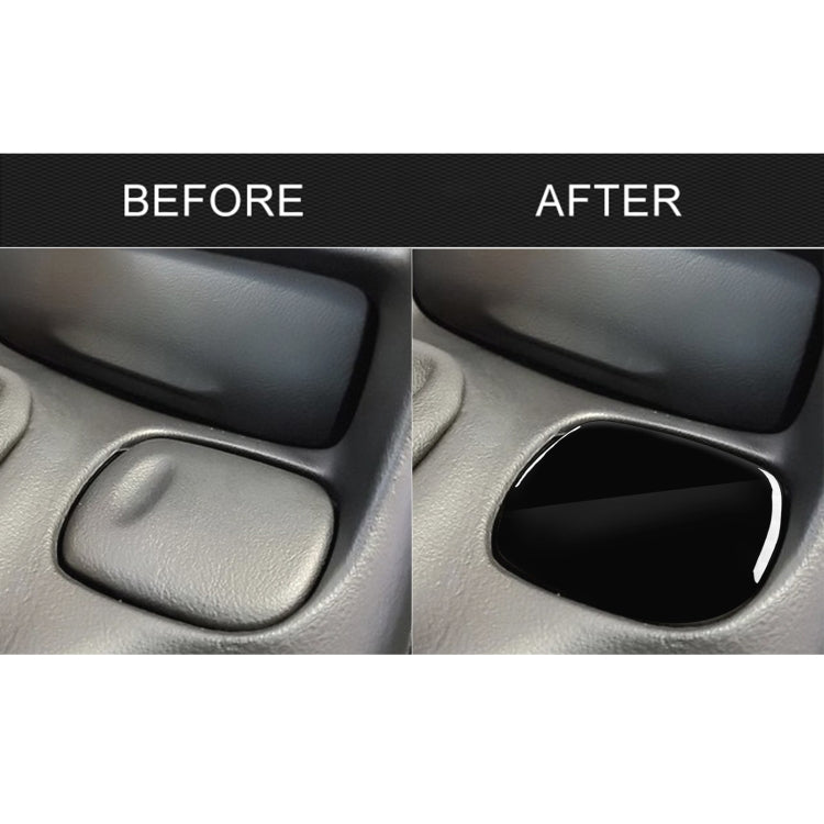 For Chevrolet Corvette C5 1998-2004 Car Water Cup Holder Cover Decorative Sticker, Left Drive, Water Cup Holder Cover