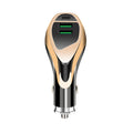 WLX-K1 QC3.0 Dual USB + Type-C Triple Car Charger