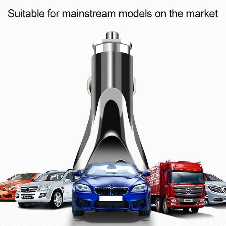 WLX-K1 QC3.0 Dual USB + Type-C Triple Car Charger