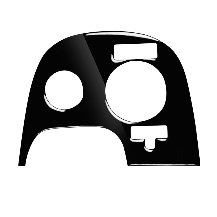 For Chevrolet Corvette C5 2000-2004 Car Lower Console B with Traction Control Decorative Sticker, Left Drive, Lower Console B with Traction Control