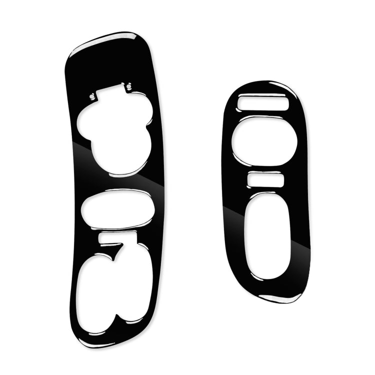 For Chevrolet Corvette C5 1998-2004 2 in 1 Car Door Control Panel Decorative Sticker, Left Drive, Door Control Panel
