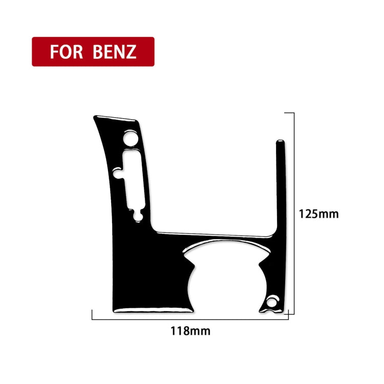 For Mercedes-Benz E-Class W210 1996-2002 Car Driver Side Air Outlet Decorative Sticker, Right Drive, Driver Side Air Outlet, Right Drive