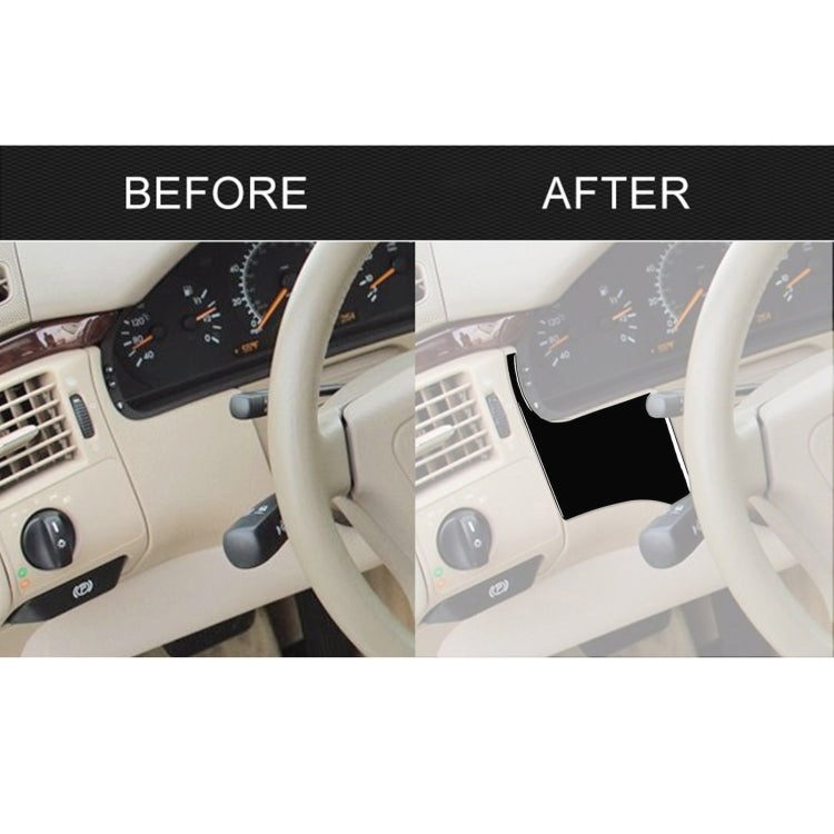 For Mercedes-Benz E-Class W210 1996-2002 Car Steering Wheel Left Decorative Sticker, Left Drive, Steering Wheel Left, Left Drive