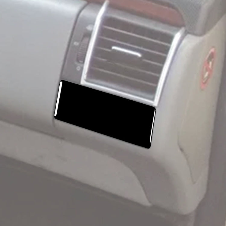 For Mercedes-Benz E-Class W210 1996-2002 Car Driver AC Air Outlet Decorative Sticker, Left Drive, Driver AC Air Outlet, Left Drive