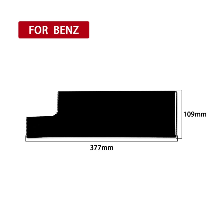 For Mercedes-Benz E-Class W210 1996-2002 Car Passenger Storage Box Decorative Sticker, Left Drive, Passenger Storage Box, Left Drive