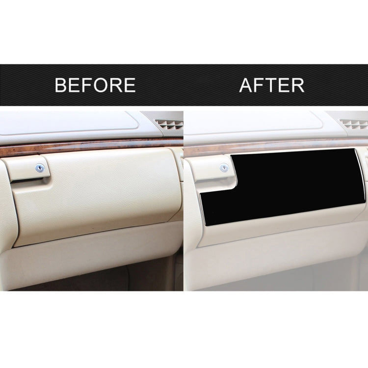 For Mercedes-Benz E-Class W210 1996-2002 Car Passenger Storage Box Decorative Sticker, Left Drive, Passenger Storage Box, Left Drive