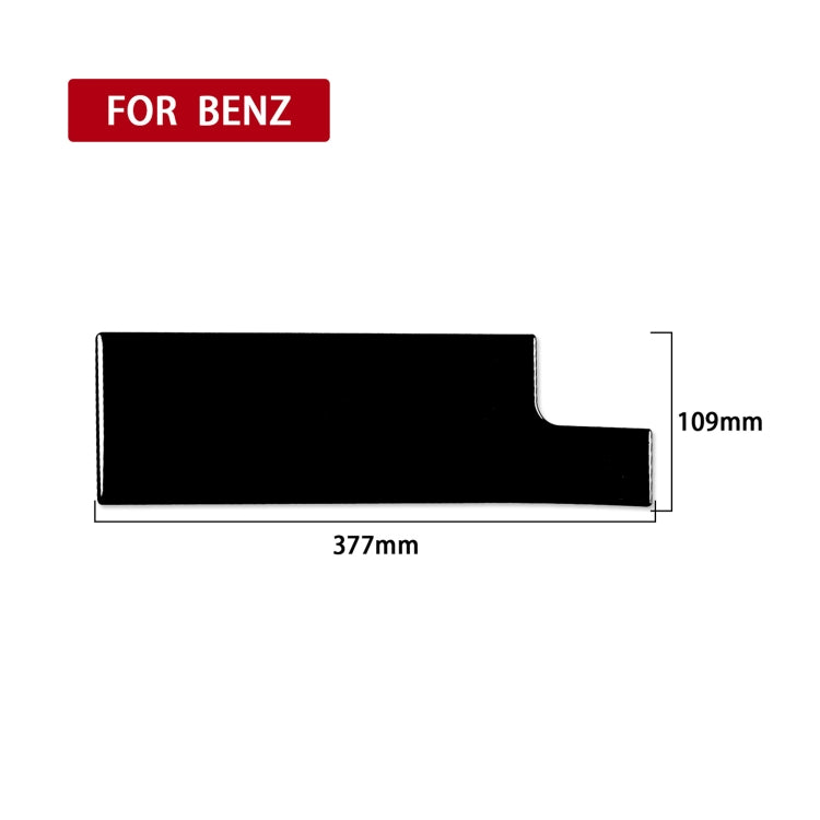 For Mercedes-Benz E-Class W210 1996-2002 Car Passenger Storage Box Decorative Sticker, Right Drive, Passenger Storage Box, Right Drive