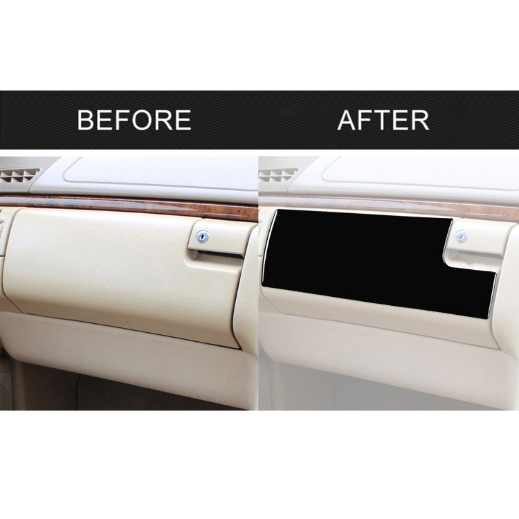 For Mercedes-Benz E-Class W210 1996-2002 Car Passenger Storage Box Decorative Sticker, Right Drive, Passenger Storage Box, Right Drive