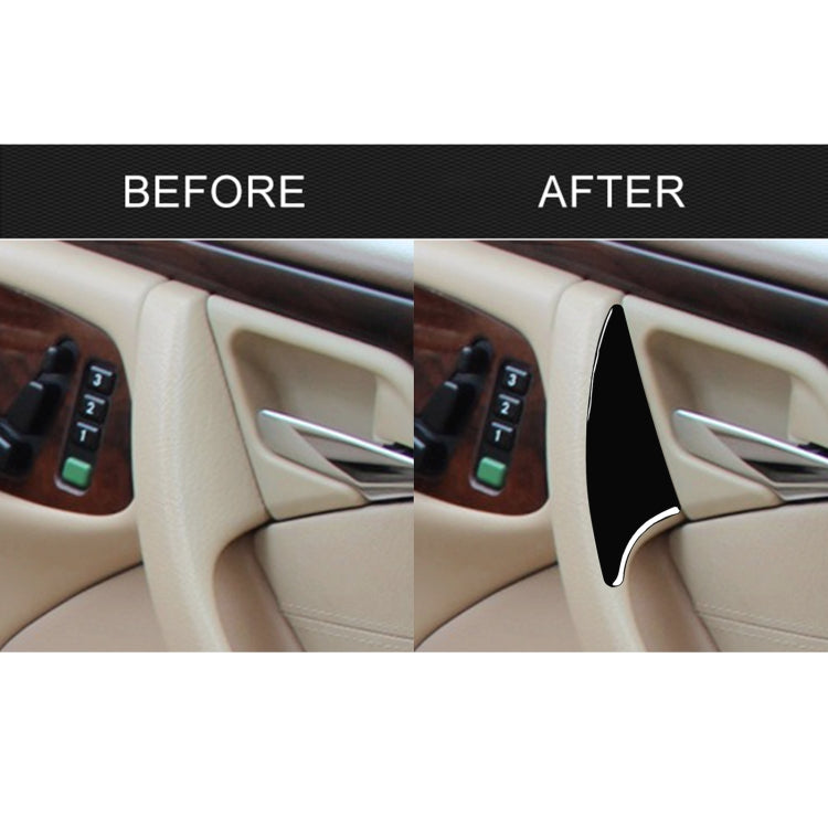 For Mercedes-Benz E-Class W210 1996-2002 Car Door Corner Decorative Sticker, Left and Right Drive Universal, Door Corner