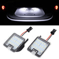 2pcs For Ford Focus 2015- Car License Plate Lamp, For Ford Focus 2015-