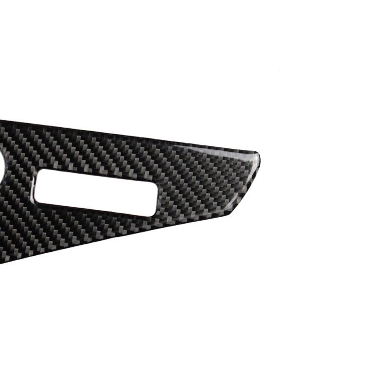 4 PCS Car Carbon Fiber Door Inner Handle Panel Decorative Sticker for Infiniti Q50 2014-2020, Left Drive, Door Inner Handle Panel (A)