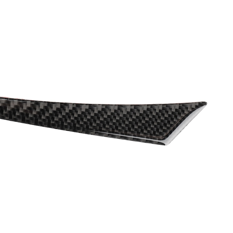 Car Carbon Fiber Central Control Side F Frame Decorative Sticker for Infiniti Q50 / Q60 2014-2020, Control Side F Frame