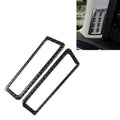 2 PCS Car Carbon Fiber A Column Air Outlet Frame Decorative Sticker for Infiniti Q50 / Q60 2014-2020, A Column Air Outlet Frame