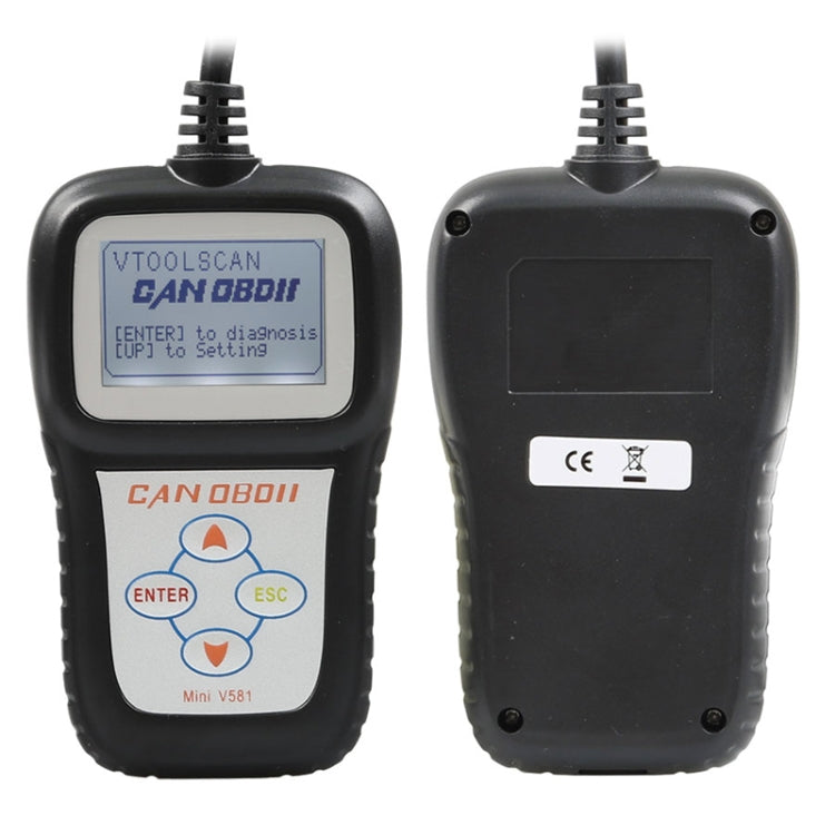 V851 Car Mini Code Reader OBD2 Fault Detector Diagnostic Tool, V851