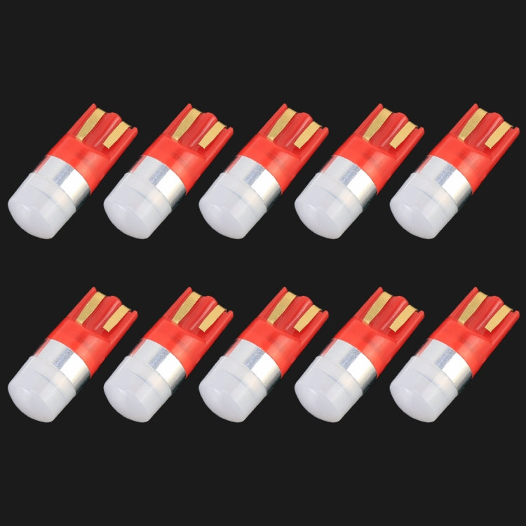 10 PCS T10 / W5W / 168 / 194 DC12V / 0.6W 1LEDs SMD-3030 Car Clearance Light