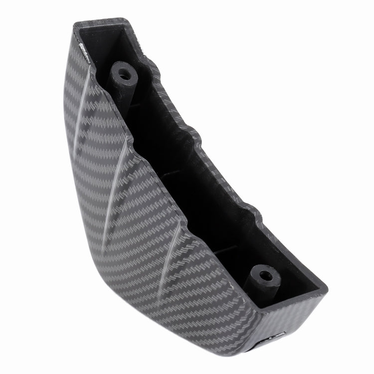 Universal Car-styling Carbon Fiber Texture Plastic Rear Spat Valance Lip, Carbon Fiber Texture