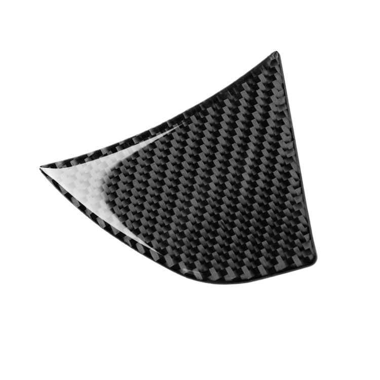 3 in 1 Car Carbon Fiber Steering Wheel Button Decorative Sticker for Honda Fit, Left and Right Drive Universal, For Honda Fit(A)
