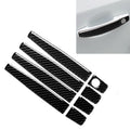 Car Carbon Fiber Door Handle Decorative Sticker for Chevrolet Cruze 2009-2015, Left and Right Drive Universal, Door Handle