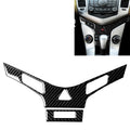 Car Carbon Fiber Air Conditioning Panel Decorative Sticker for Chevrolet Cruze 2009-2015, Left and Right Drive Universal, Air Conditioning