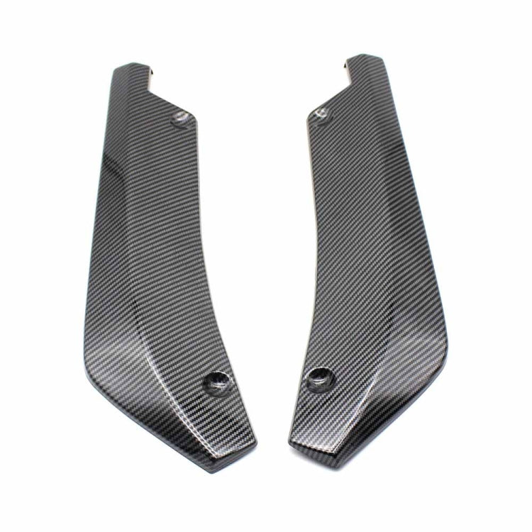 XH-6134 Carbon Texture Car Universal Modified Rear Spoiler Anti-collision Protector Bar Strip Guard Sticker, Carbon Texture