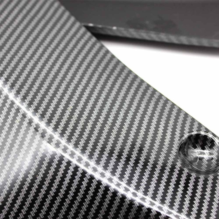 XH-6134 Carbon Texture Car Universal Modified Rear Spoiler Anti-collision Protector Bar Strip Guard Sticker, Carbon Texture