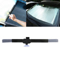 Car Sucker Suction Cups Retractable Windshield Sun Shade Block Sunshade Cover for Solar UV Protect, Size: 46cm, Sucker Suction Cups, 46cm