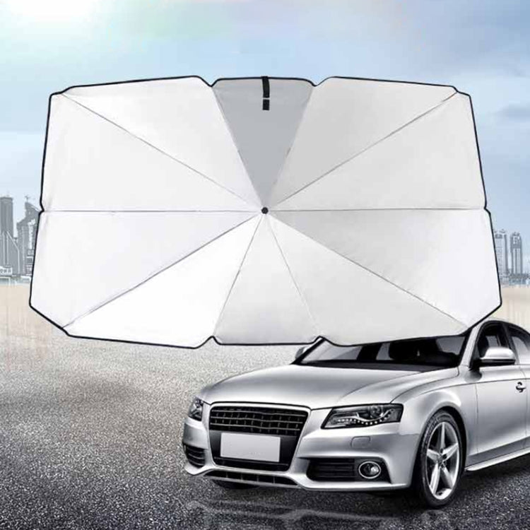 Car Retractable Sunshade Sunscreen Heat Insulation Front Windshield Sunshade, Small Size, Small Size