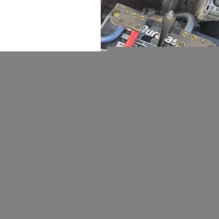 1 Pair Car Audio Modified Battery Connector Lead Acid Battery Terminal Connector, Audio Terminal