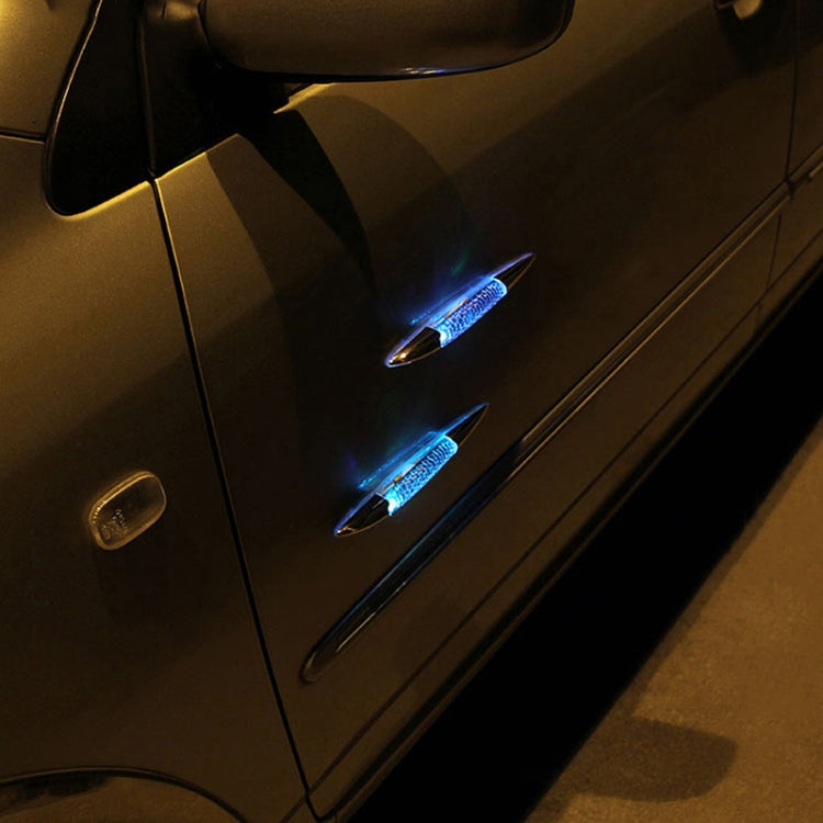Car Solar Shark Gill Warning Lights Car Door Anti-collision Rear-end Collision LED Dlashing Lamp, Mode: Constant Bright + Flashing, Constant Bright + Flashing (Gold)