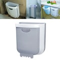 Car Folding Trash Can Household Kitchen Wall-mounted Ashbin