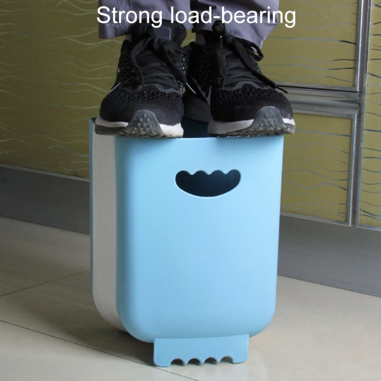 Car Folding Trash Can Household Kitchen Wall-mounted Ashbin