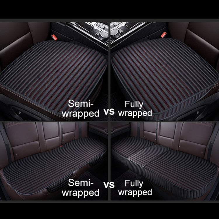 3 in 1 Car Seat Cushion Free Binding Half Inclusive Seat Mat Set, Half Inclusive (Red), Half Inclusive (Black), Half Inclusive (Coffee), Half Inclusive (Grey), Half Inclusive (Blue), Half Inclusive (Beige)