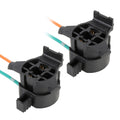 TK-303 1 Pair H7 Tail Lamp Holder for Mitsubishi Outlander / Hyundai Tucson, For Mitsubishi Outlander / Hyundai Tucson