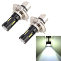 2 PCS H4 DC12V 4.3W 6000K 500LM Car Fog Lights with 12LEDs SMD-2525, H4